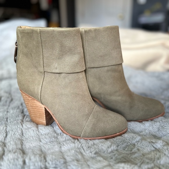 Rag & Bone Newbury Olive Ankle Boot - Picture 5 of 6
